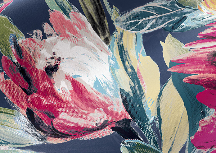 Ophelia, Midnight - Roman Blind - Image 4
